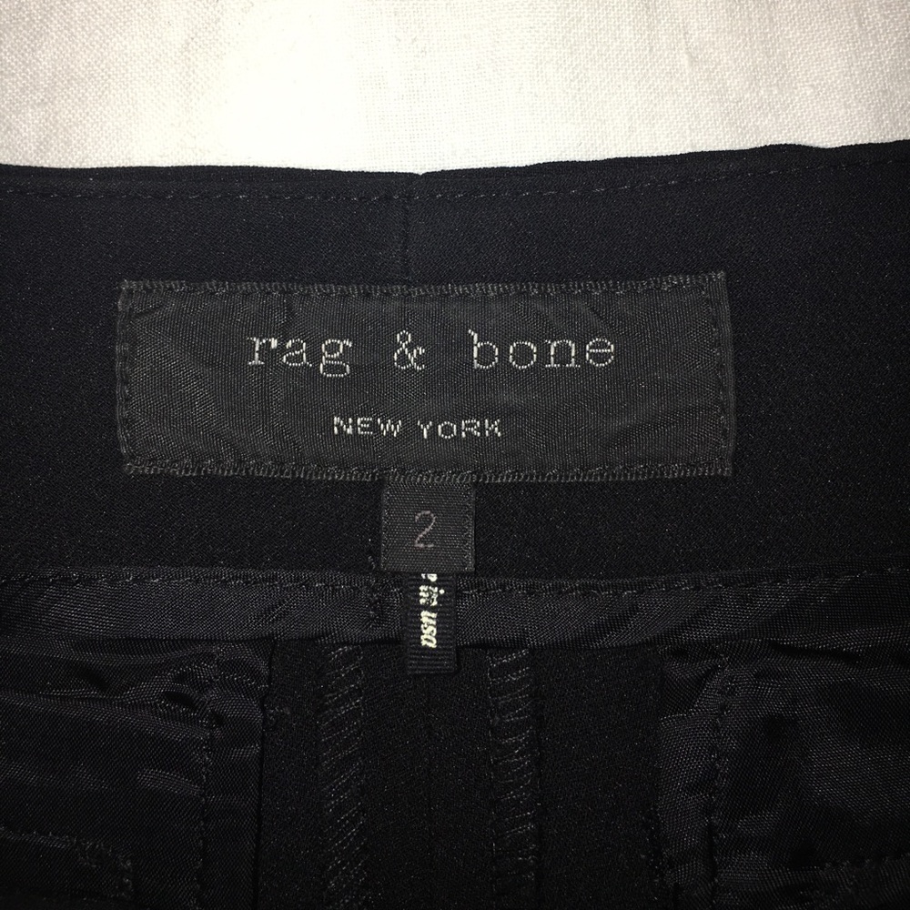 Rag & Bone Black Dress Shorts - Picture 5 of 12